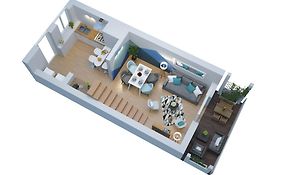 Free Parking - Self Checkin - Wifi - Panoramique Terrasse - Duplex Saint Jean - Superbordeaux